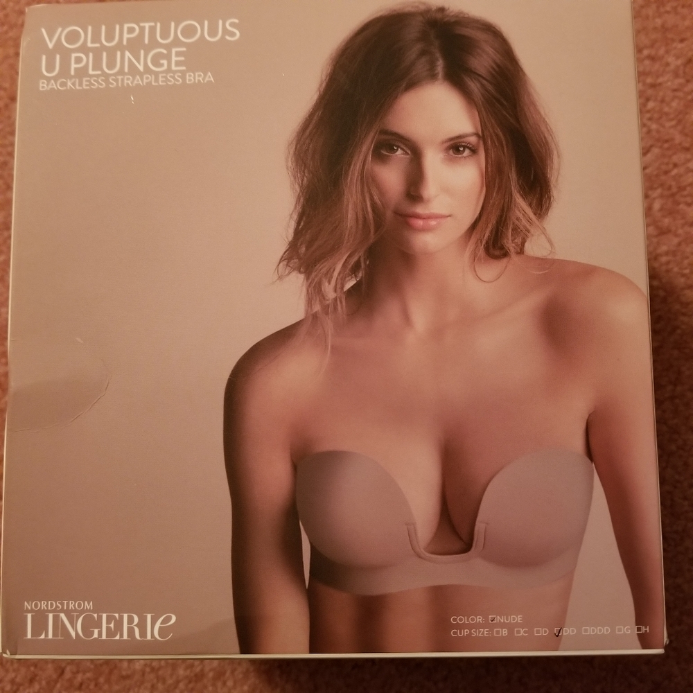 New Voluptuous U Plunge Backless Bra DD